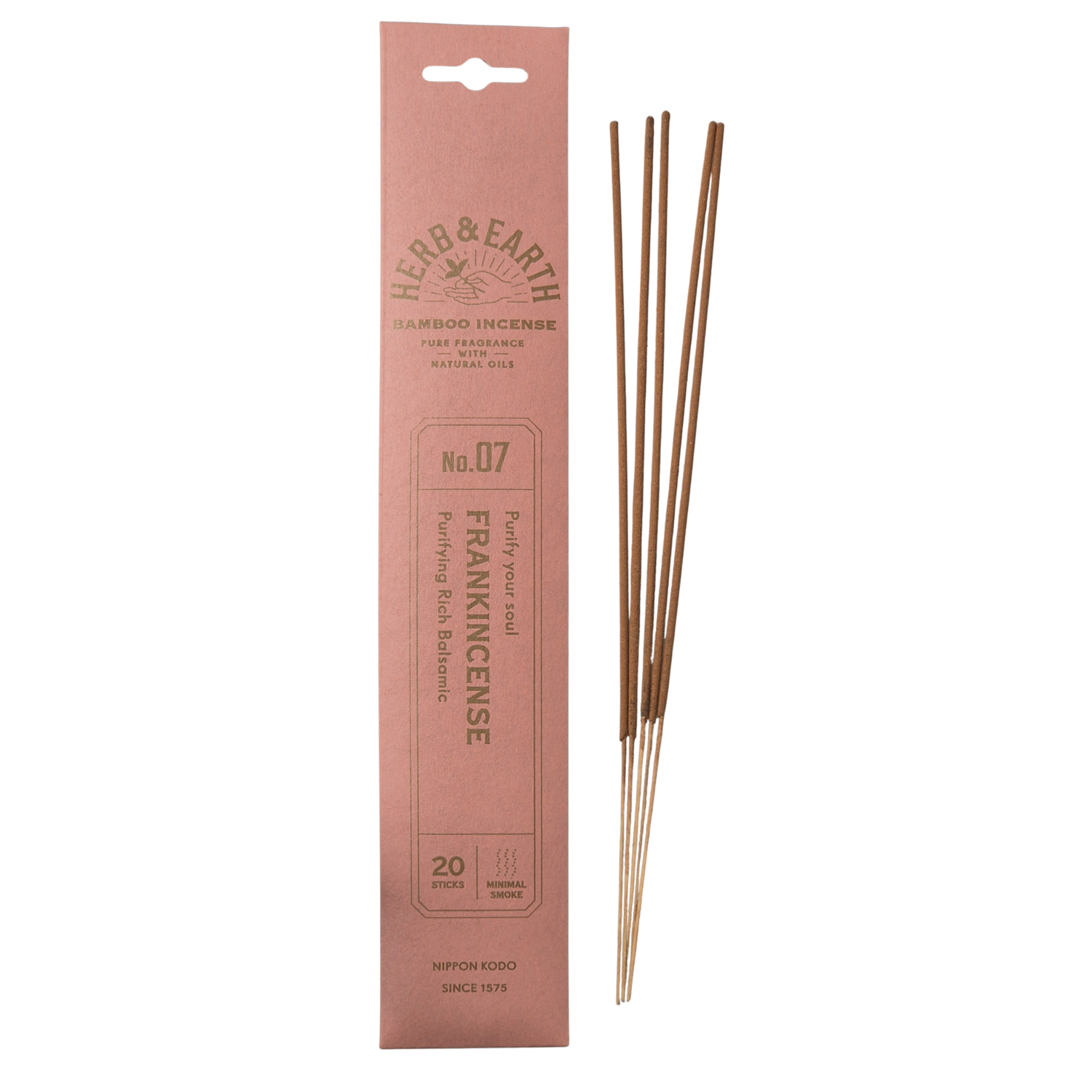 Japanische Räucherstäbchen aus Weihrauch, purify your soul