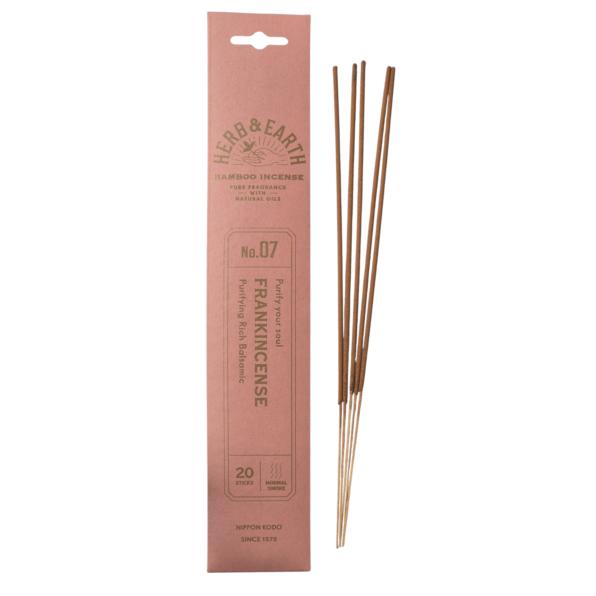 Japanische Räucherstäbchen aus Weihrauch, purify your soul