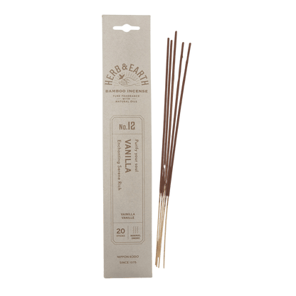 Japanische Räucherstäbchen mit Vanilla Duft, purify your soul
