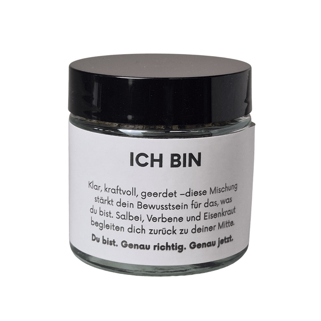 Räuchermischung ICH BIN im Glastiegel - von MAFUMO