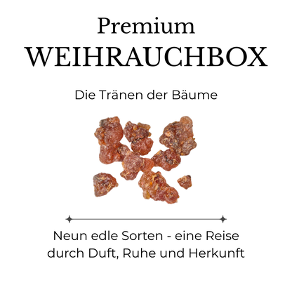 Flyer zur Weihrauchbox - detaillierte Beschreibung