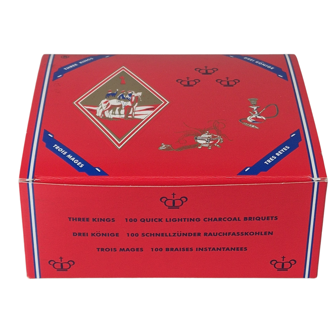 Räucherkohle Großpack mit 10 Rollen á 10 Kohletabletten - insgesamt 100 Kohletabletten zum Niedrigpreis