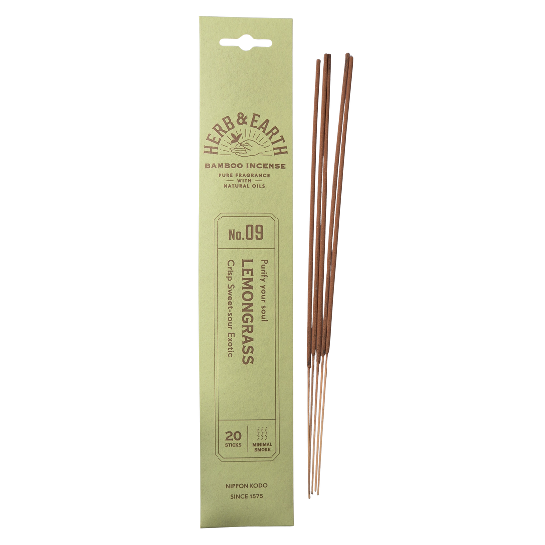 Japanische Räucherstäbchen mit Lemongras / Zitronengras, purify your soul