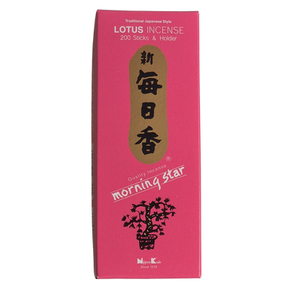 Japanische Räucherstäbchen Lotus, Morning Star von Nippon Kodo