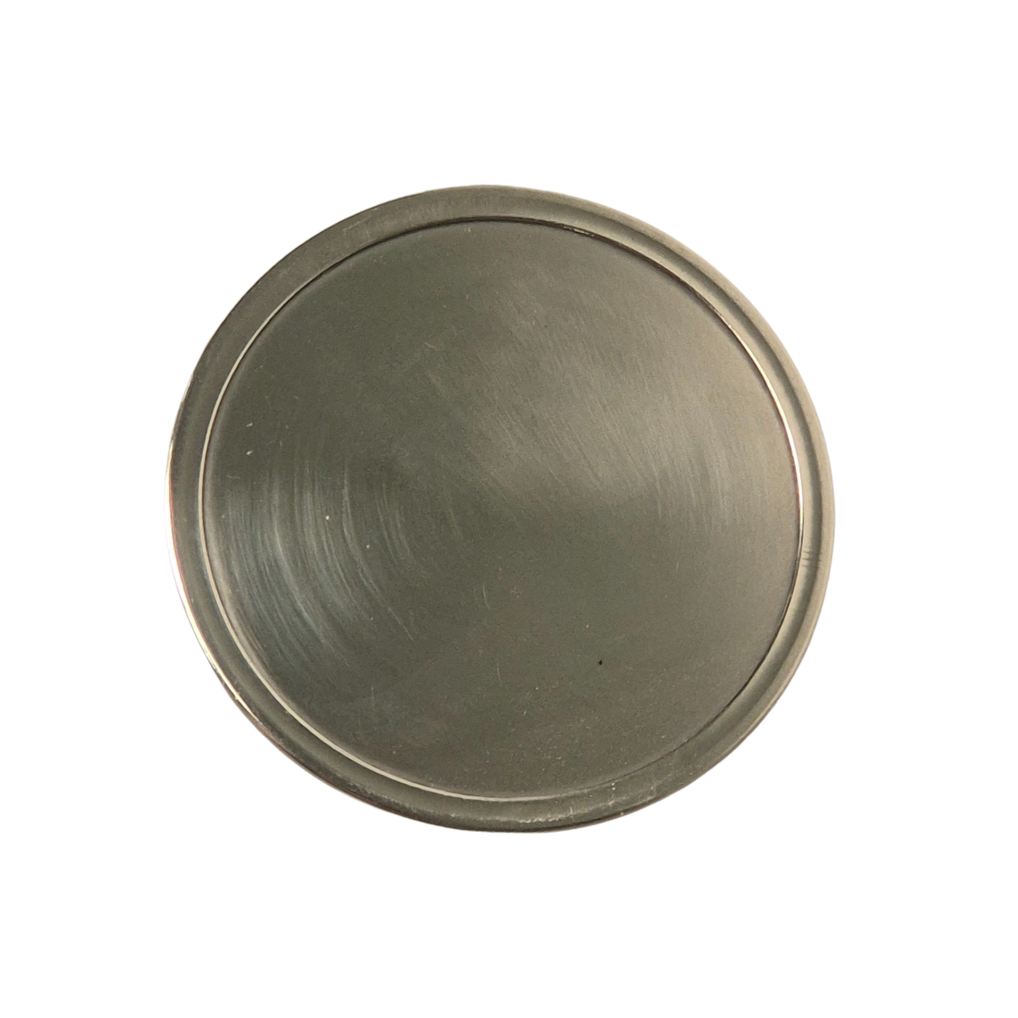 Räucherplatte aus Edelstahl, d= 6 cm, ideal wer viel mit Harzen und Weichrauch räuchert. Kann gegen das Sieb getauscht werden