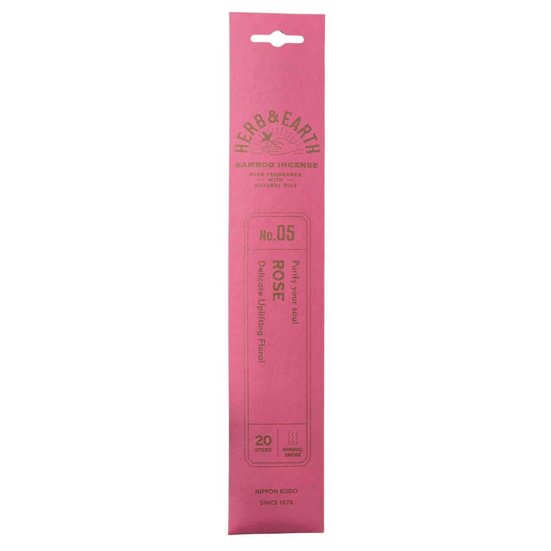 Japanische Räucherstäbchen aus Rose, purify your soul