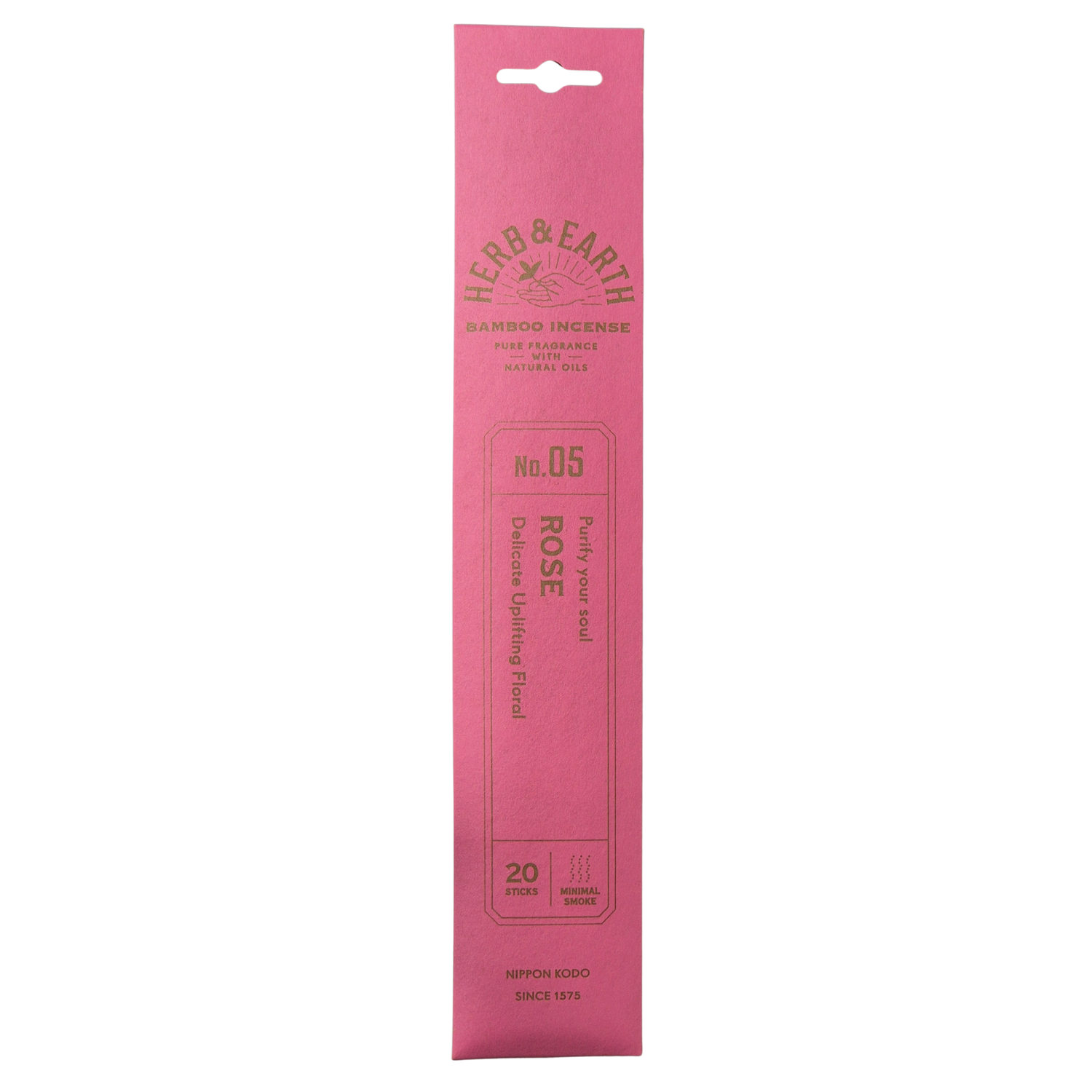 Japanische Räucherstäbchen aus Rose, purify your soul