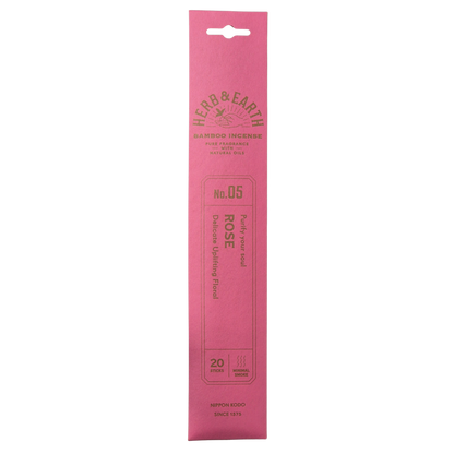 Japanische Räucherstäbchen aus Rose, purify your soul