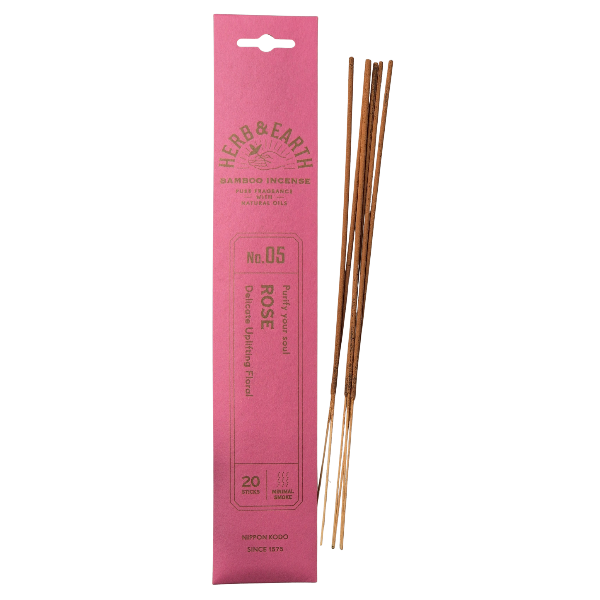 Japanische Räucherstäbchen aus Rose, purify your soul