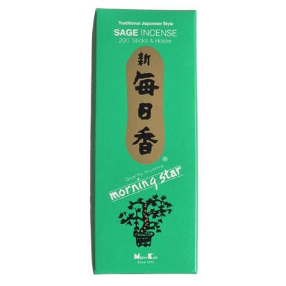 Japanische Räucherstäbchen Salbei / Sage Morning Star von Nippon Kodo