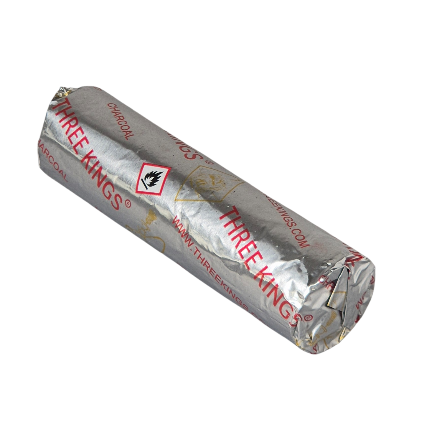 Räucherkohle, d=40 mm, die Rolle enthält 10 Kohletabletten, Brenndauer je Tablette ca. 30 Min., Selbstzünderkohle