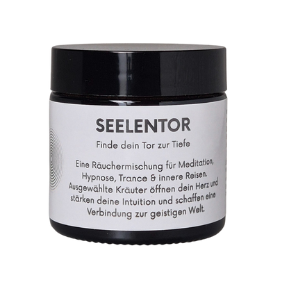 Räuchermischung Seelentor - finde dein Tor zur Tiefe. Mischung für Entspannung und spirituelle Rituale