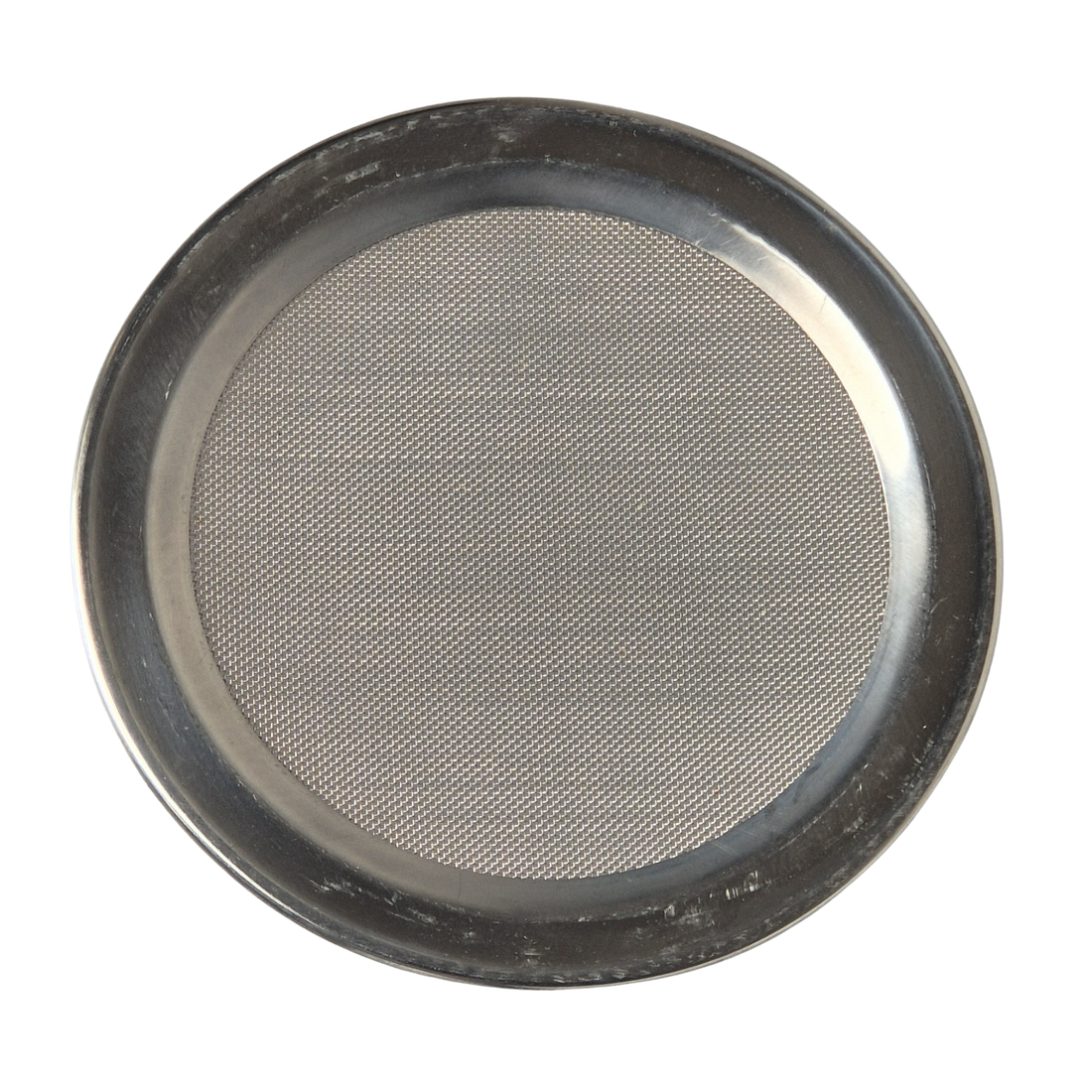 Edelstahl Räuchersieb (rostfrei) als Ersatz-Sieb. d=10cm, robust und langlebig