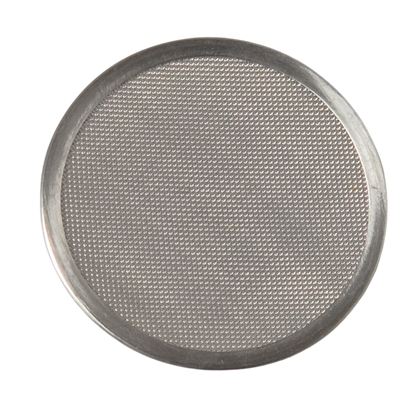 Edelstahl Räuchersieb (rostfrei) als Ersatz-Sieb. d=9cm, robust und langlebig