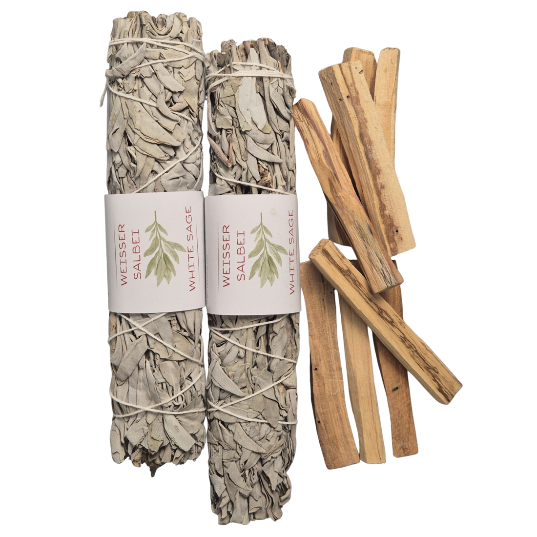 Bundle von XL White Sage Smudge und Palo Santo Sticks