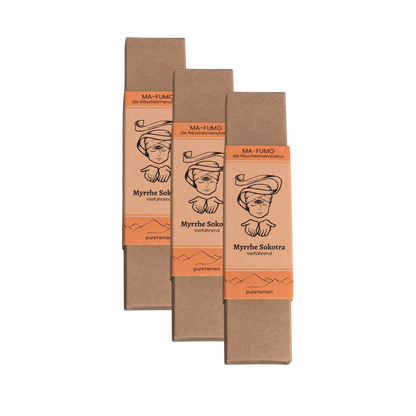 Räucherstäbchen Myrrhe Sokotra - pureYEMEN