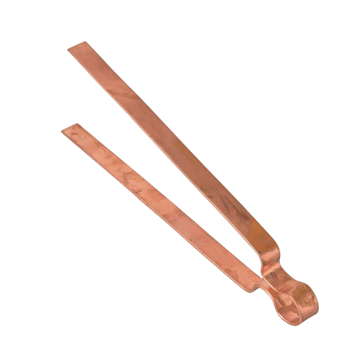 Räucherzange aus Kupfer zum halten der Räucherkohle, Länge ca. 19cm