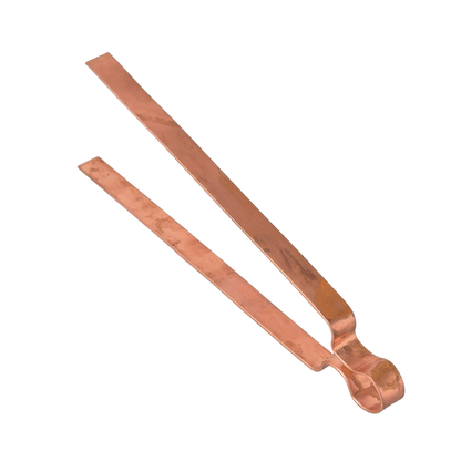 Räucherzange aus Kupfer zum halten der Räucherkohle, Länge ca. 19cm